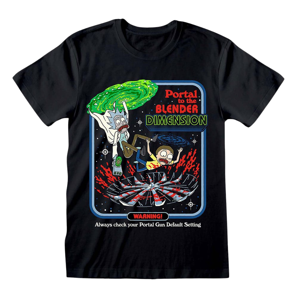 Steven Rhodes T-Shirt Rick and Morty Portal Collab XL