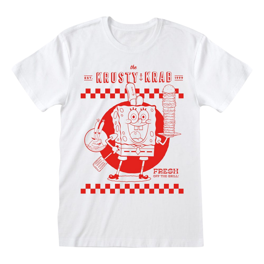 SpongeBob Squarepants T-Shirt Krusty Krab White L