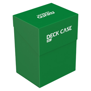 Ultimate Guard Deck Case 80+ Standard Size - Green