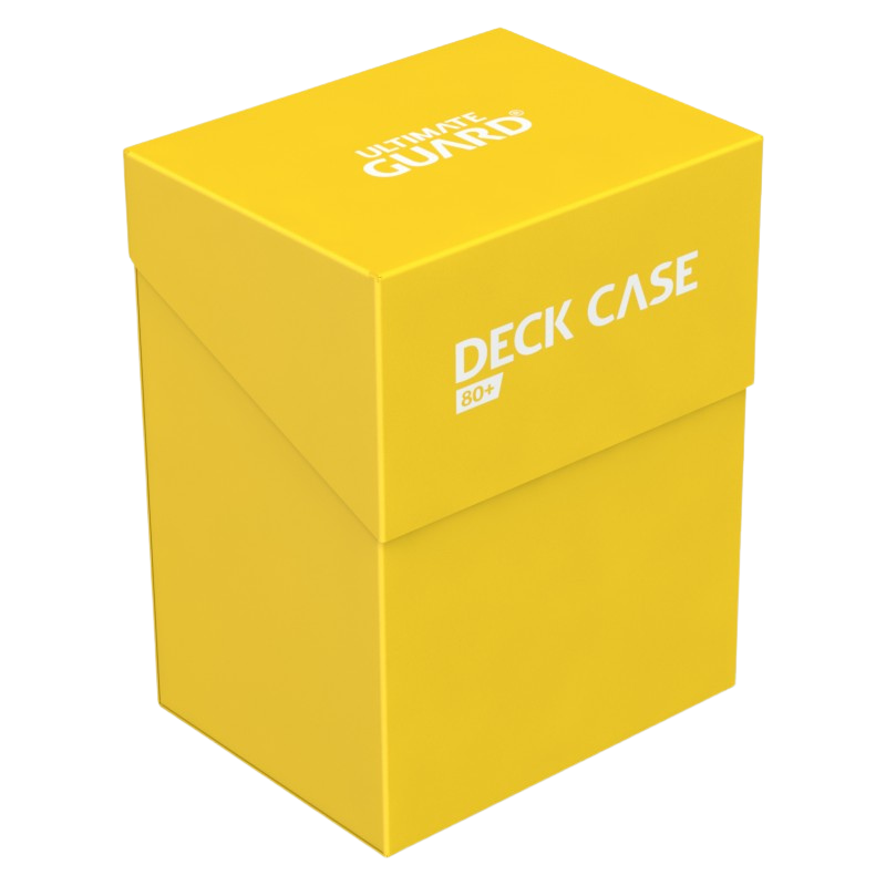 Ultimate Guard Deck Case 80+ Standard Size - Yellow