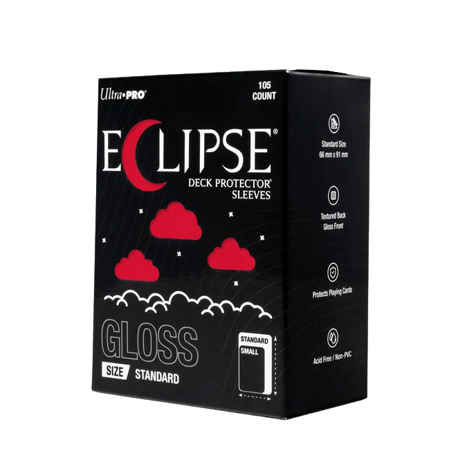 Sleeves Ultra Pro Eclipse Gloss Apple Red, 105 unidades