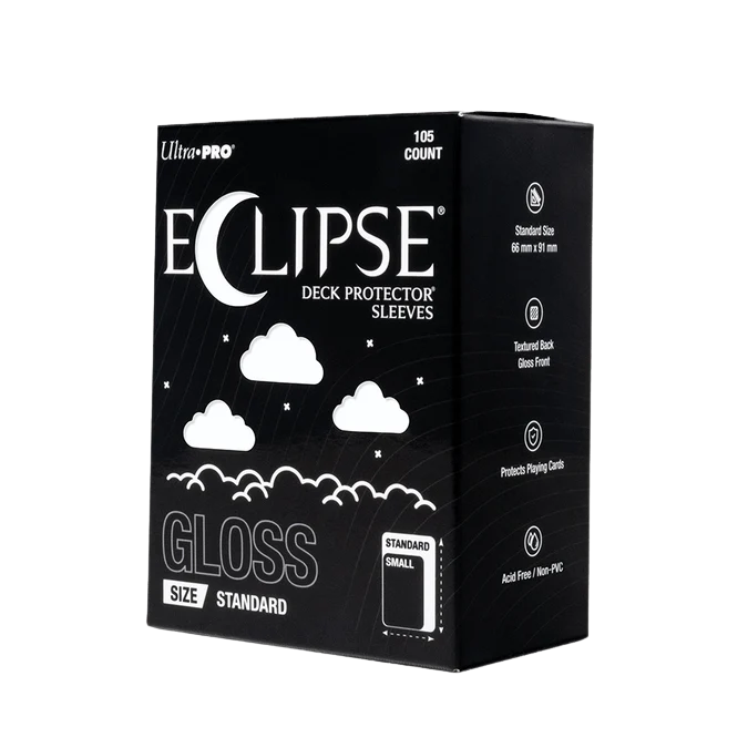 Sleeves Ultra Pro Eclipse Gloss Arctic White, 105 unidades
