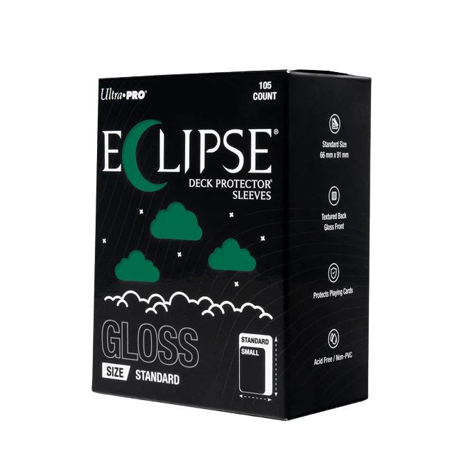 Sleeves Ultra Pro Eclipse Gloss Forest Green, 105 unidades