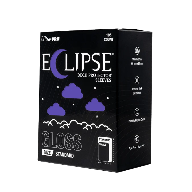 Sleeves Ultra Pro Eclipse Gloss Royal Purple, 105 unidades