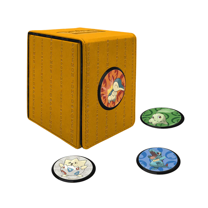 UP - Johto Alcove Click Deck Box for Pokémon