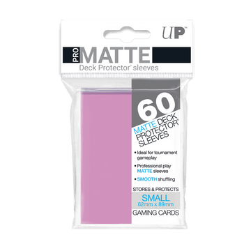 UP - Small Sleeves - Pro-Matte - Pink (60 Sleeves)