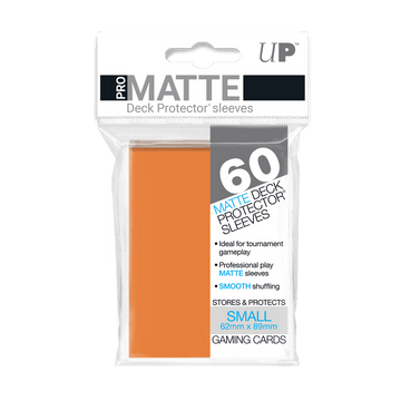 UP - Small Sleeves - Matte - Orange (60 Sleeves)