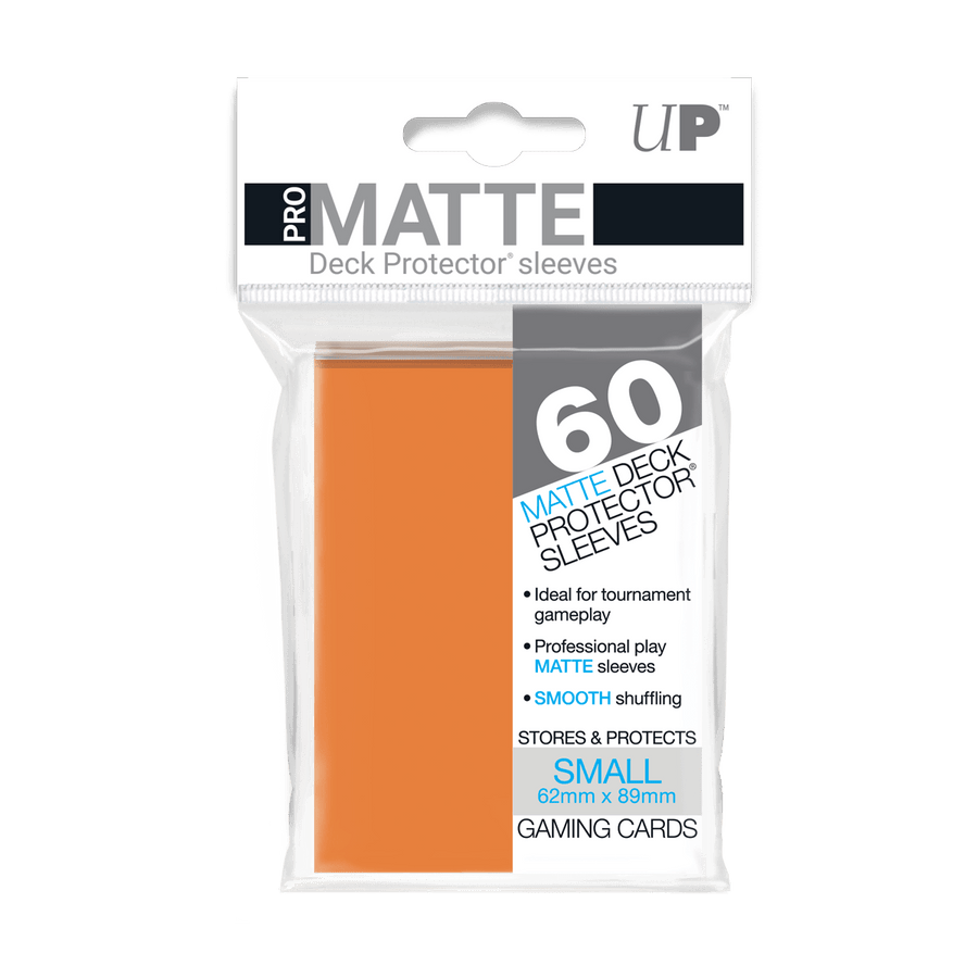 UP - Small Sleeves - Matte - Orange (60 Sleeves)