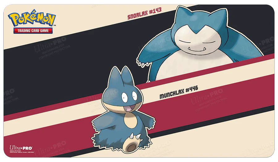 UP - Snorlax & Munchlax Playmat for Pokémon