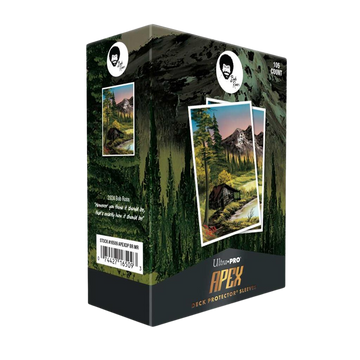 UP - Bob Ross Mountain Retreat 105ct APEX Deck Protector Sleeves