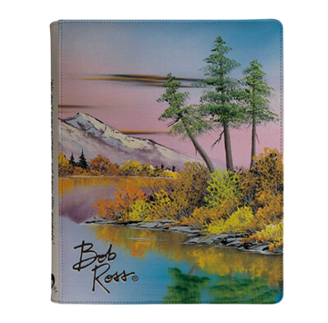 UP - Bob Ross Mighty Mountain Lake 9-Pocket Zippered PRO-Binder