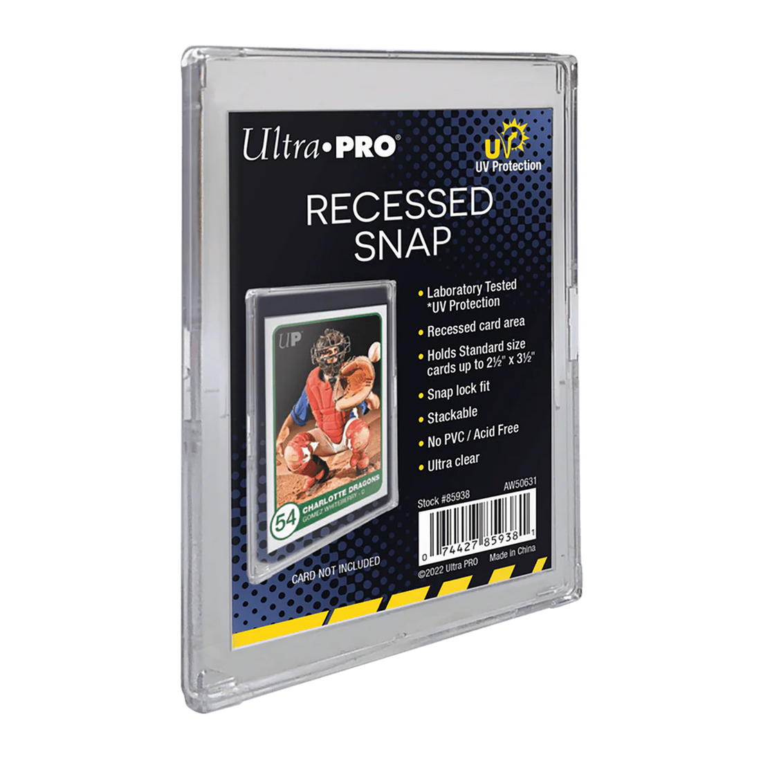 UP - UV Recessed Snap Card Holder