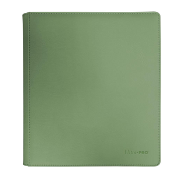 UP - Vivid 12-Pocket Zippered PRO-Binder - Cool Matcha