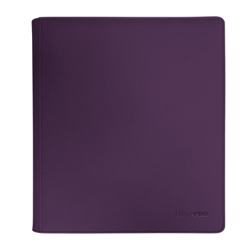 UP - Vivid 12-Pocket Zippered PRO-Binder - Midnight Plum