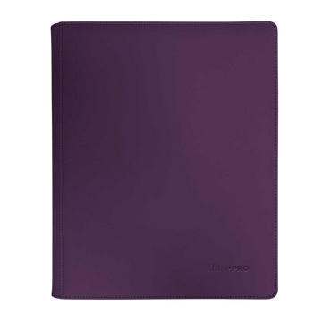 UP - Vivid 9-Pocket Zippered PRO-Binder - Midnight Plum