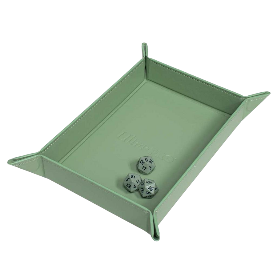 UP - Vivid Magnetic folding Dice Tray - Cool Matcha