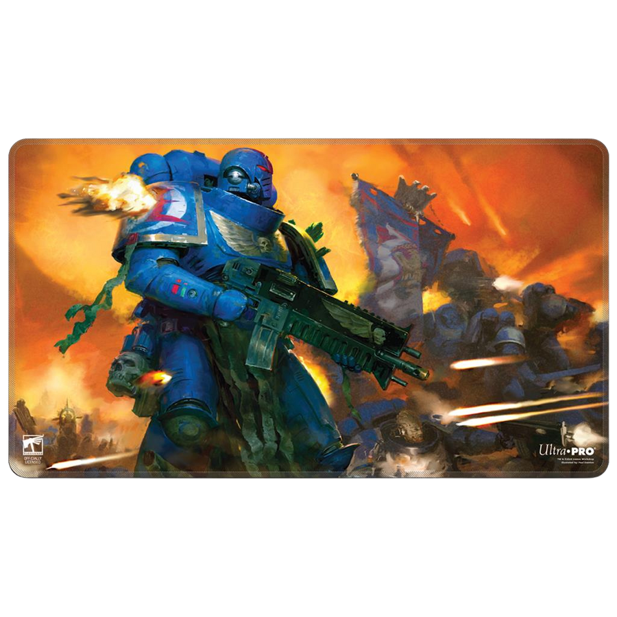 UP - Space Marines - Adeptus Astartes Playmat - Stitched for Warhammer 40,000