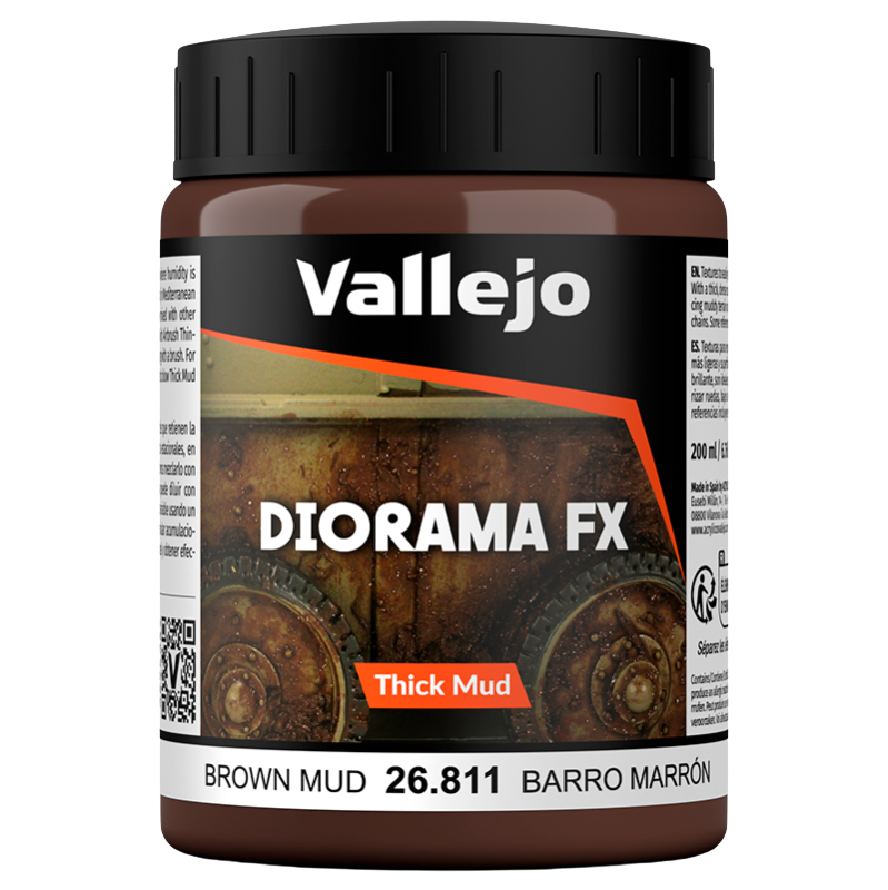 Vallejo - Brown Thick Mud Texture