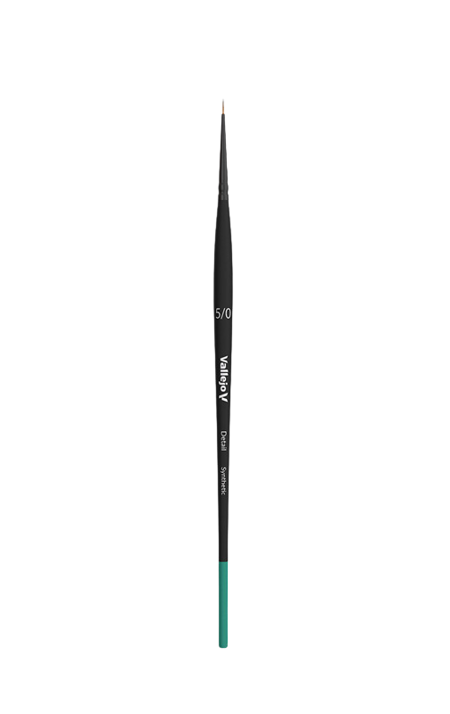 Vallejo - Detail Round Synthetic Brush No. 5/0