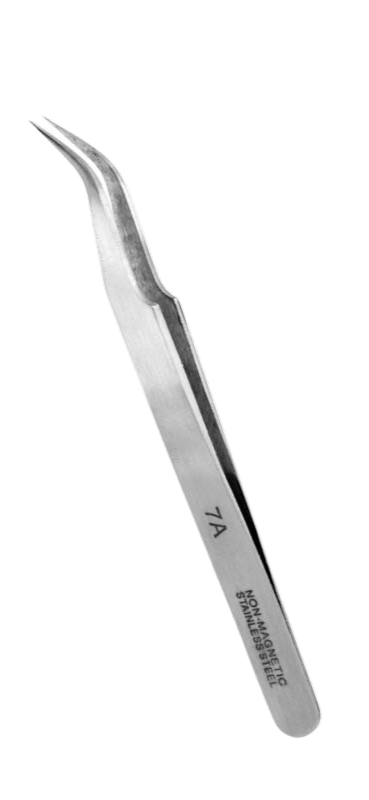 Vallejo - Extra Fine Curved Tweezers (115 mm)