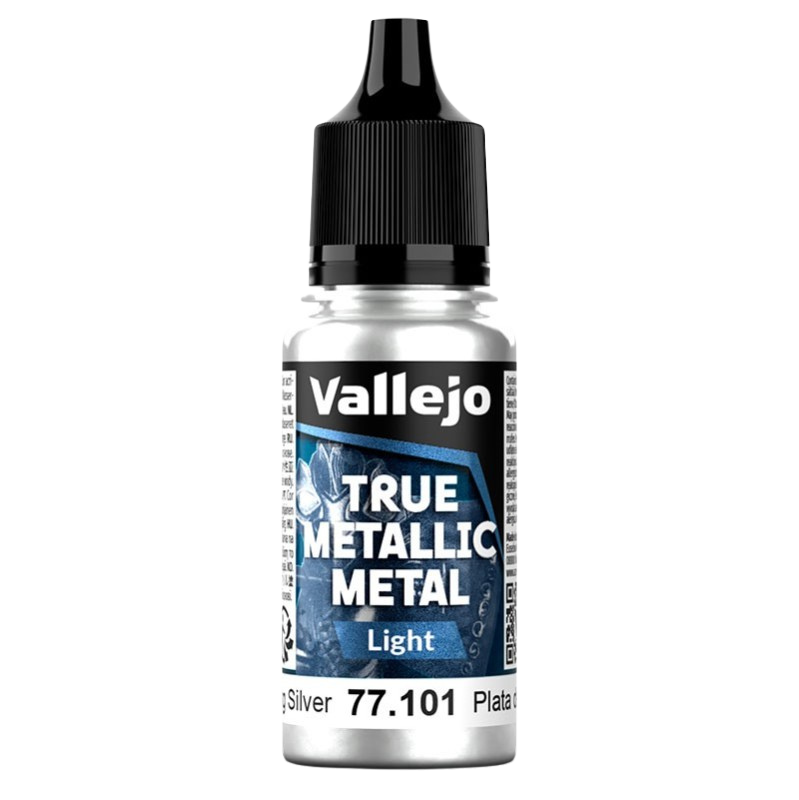 Vallejo TMM - Light Sterling Silver