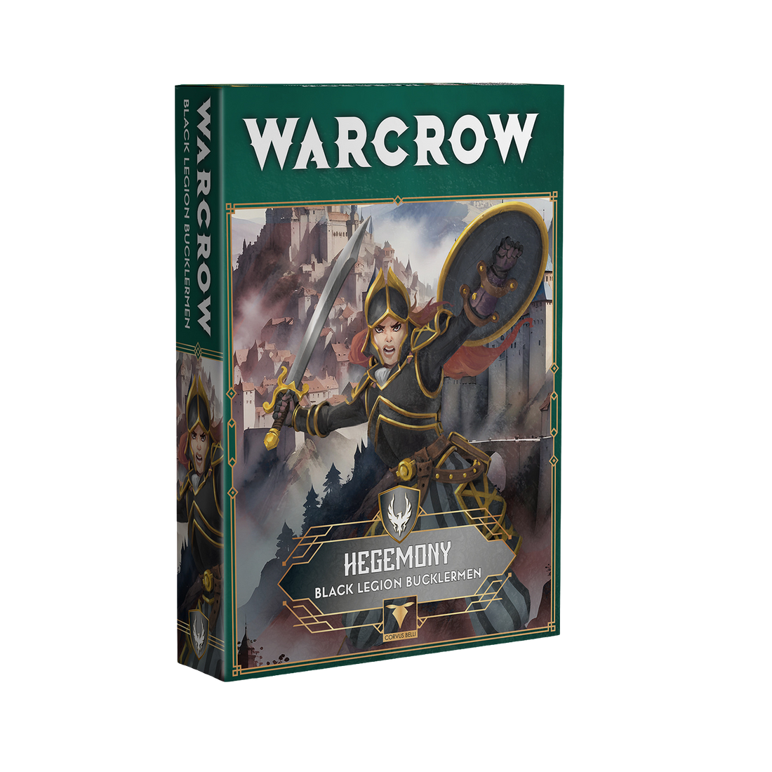Warcrow - Black Legion Bucklermen