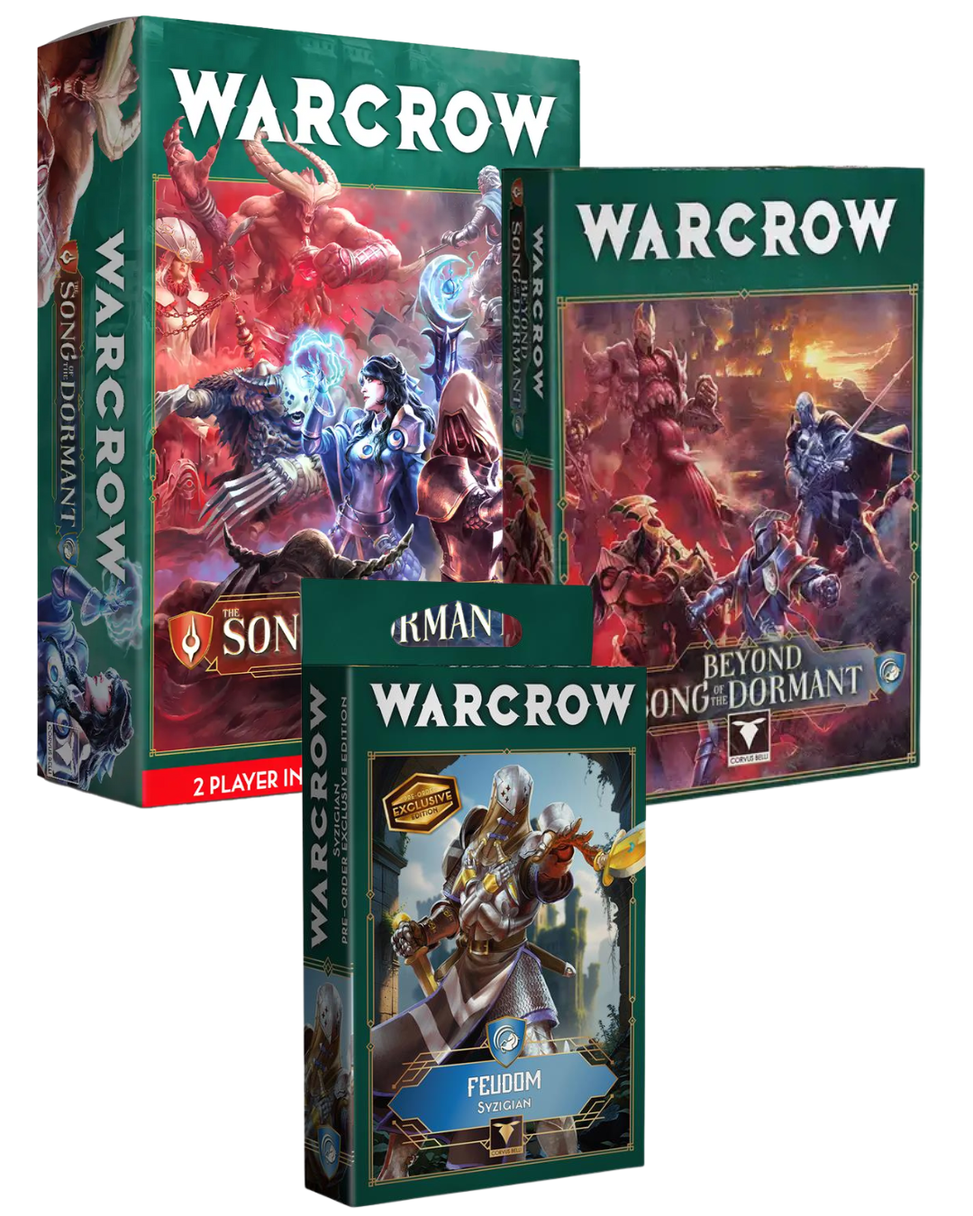 Warcrow - The Song of the Dormant + Beyond The Song of the Dormant + Syzigian Pre-order Exclusive Edition BUNDLE