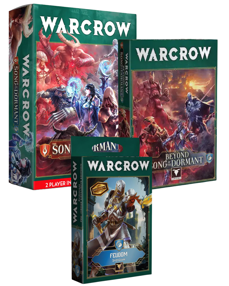 Warcrow - The Song of the Dormant + Beyond The Song of the Dormant + Syzigian Pre-order Exclusive Edition BUNDLE