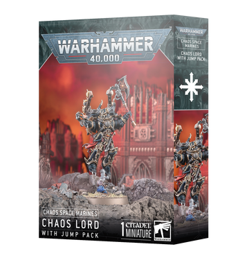 Chaos Space Marines: Lord with Jump Pack