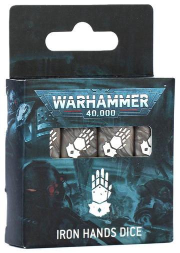 Warhammer 40.000: Iron Hands Dice