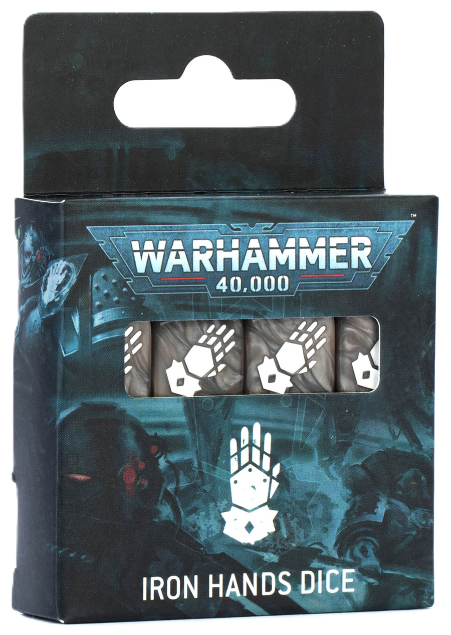 Warhammer 40.000: Iron Hands Dice