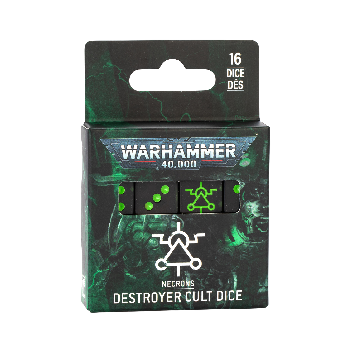 WARHAMMER 40000: NECRONS - DESTROYER CULT DICE