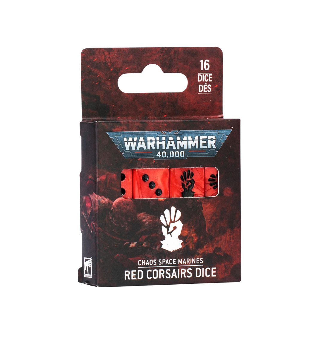 Warhammer 40000: Red Corsairs Dice