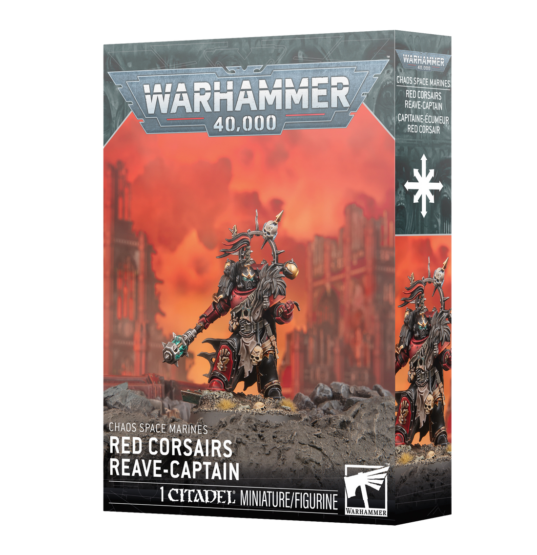 Chaos Space Marines: Red Corsairs Reave-Captain