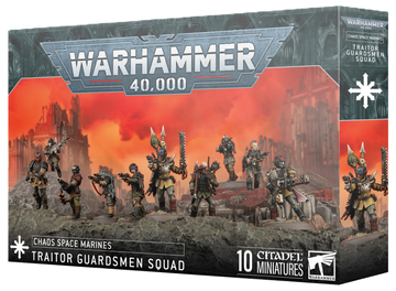 Chaos Space Marines: Traitor Guardsmen Squad