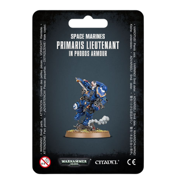 Space Marines: Primaris Lieutenant in Reiver Armour