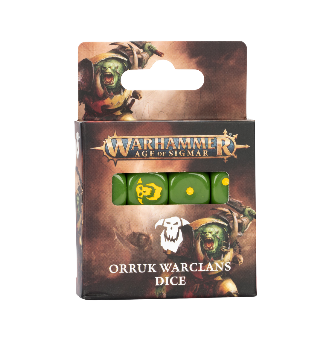 Age of Sigmar: Orruk Warclans Dice Set