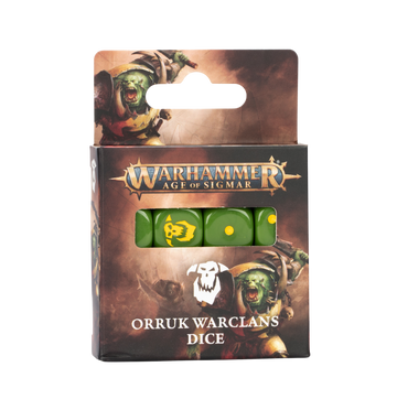 Age of Sigmar: Orruk Warclans Dice Set