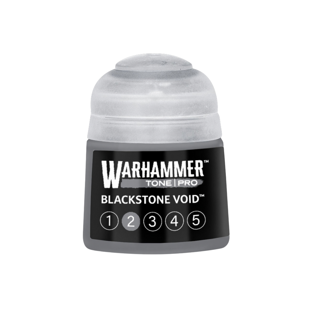 Tinta Warhammer Tone Pro Blackstone Void 2, pote de 12 ml