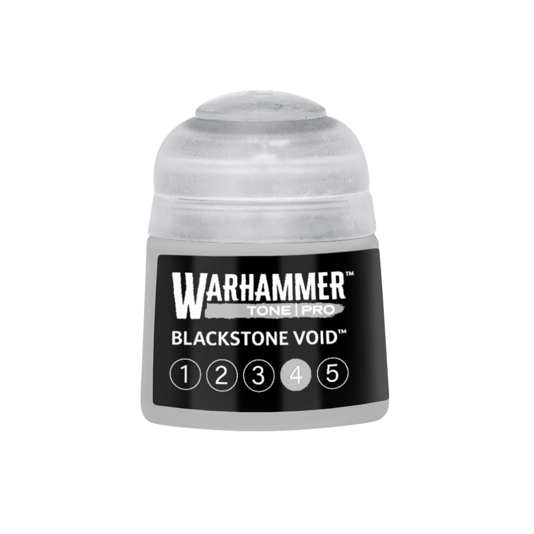 Tinta Warhammer Tone Pro Blackstone Void 4, pote de 12 ml