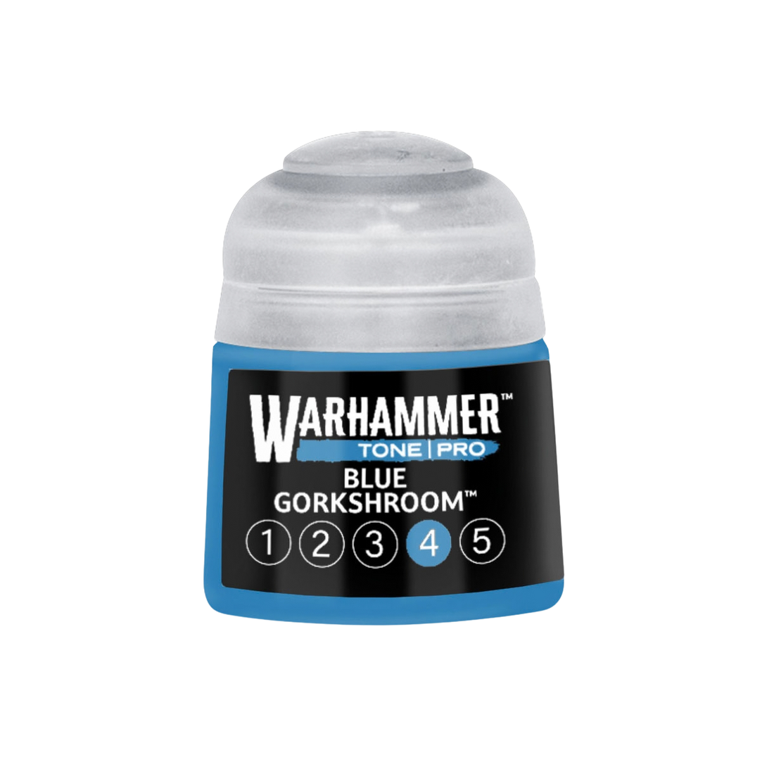 Tinta Warhammer Tone Pro Blue Gorkshroom 4, pote de 12 ml