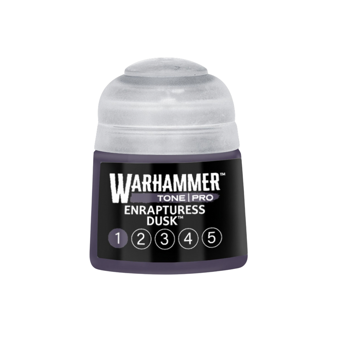 Tinta Warhammer Tone Pro Enrapturess Dusk 1, pote de 12 ml