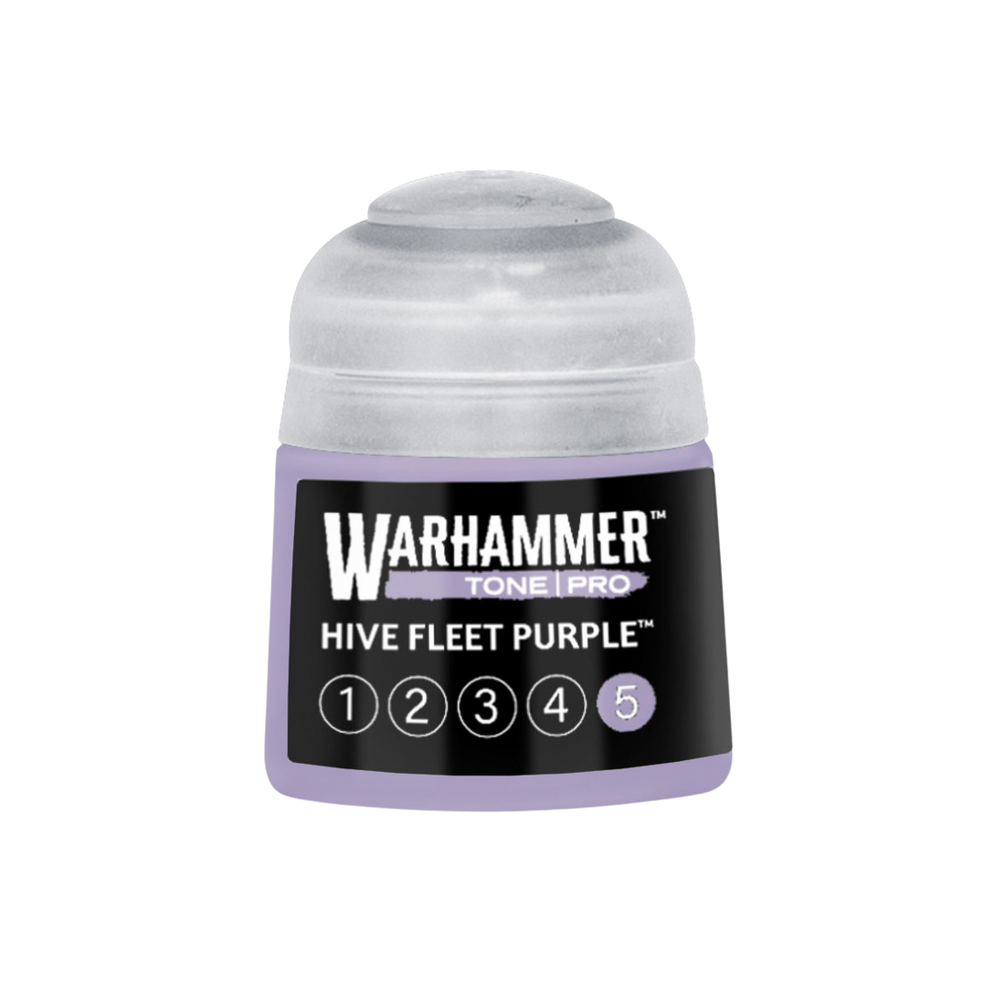 Tinta Warhammer Tone Pro Hive Fleet Purple 5, pote de 12 ml
