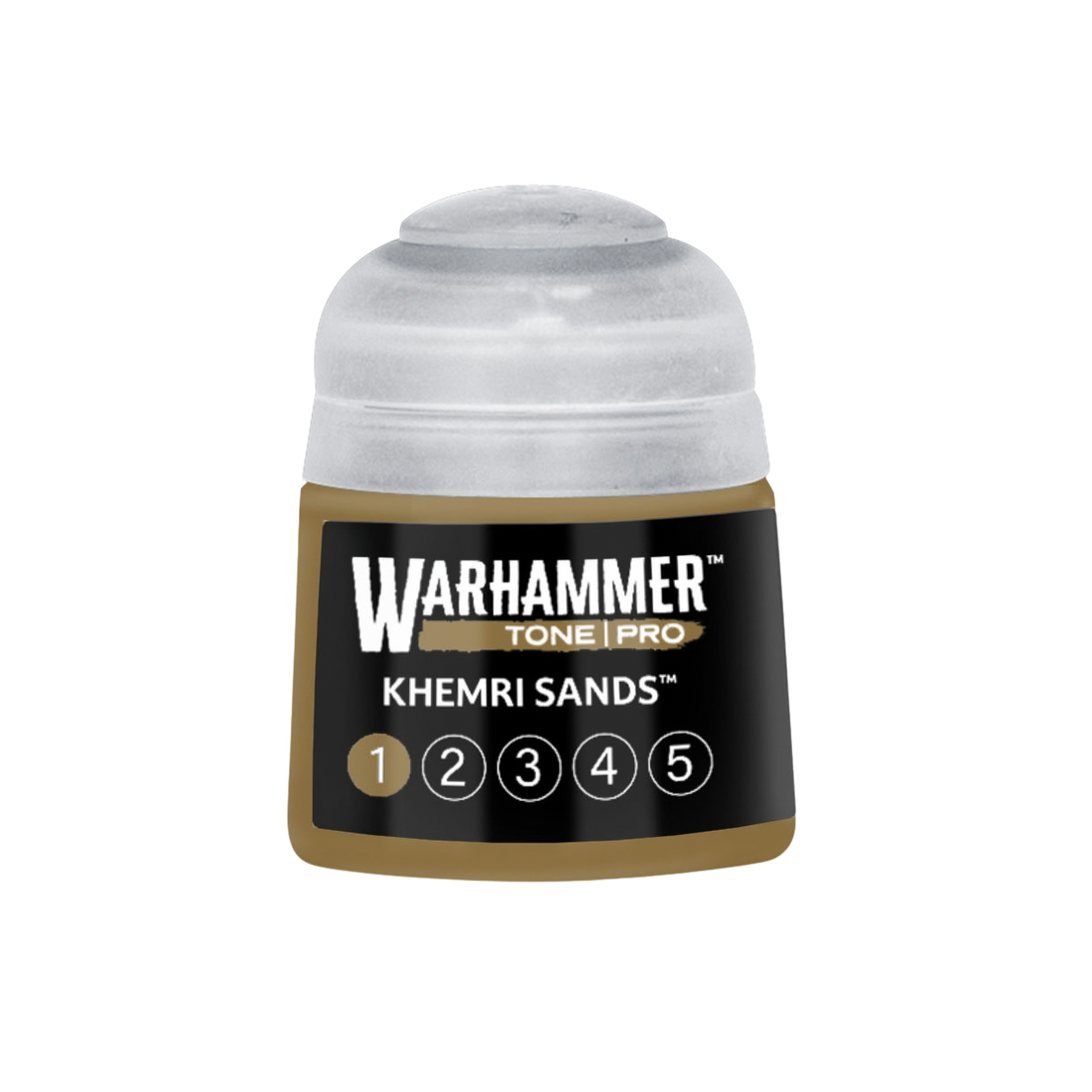 Tinta Warhammer Tone Pro Khemri Sands 1, pote de 12 ml