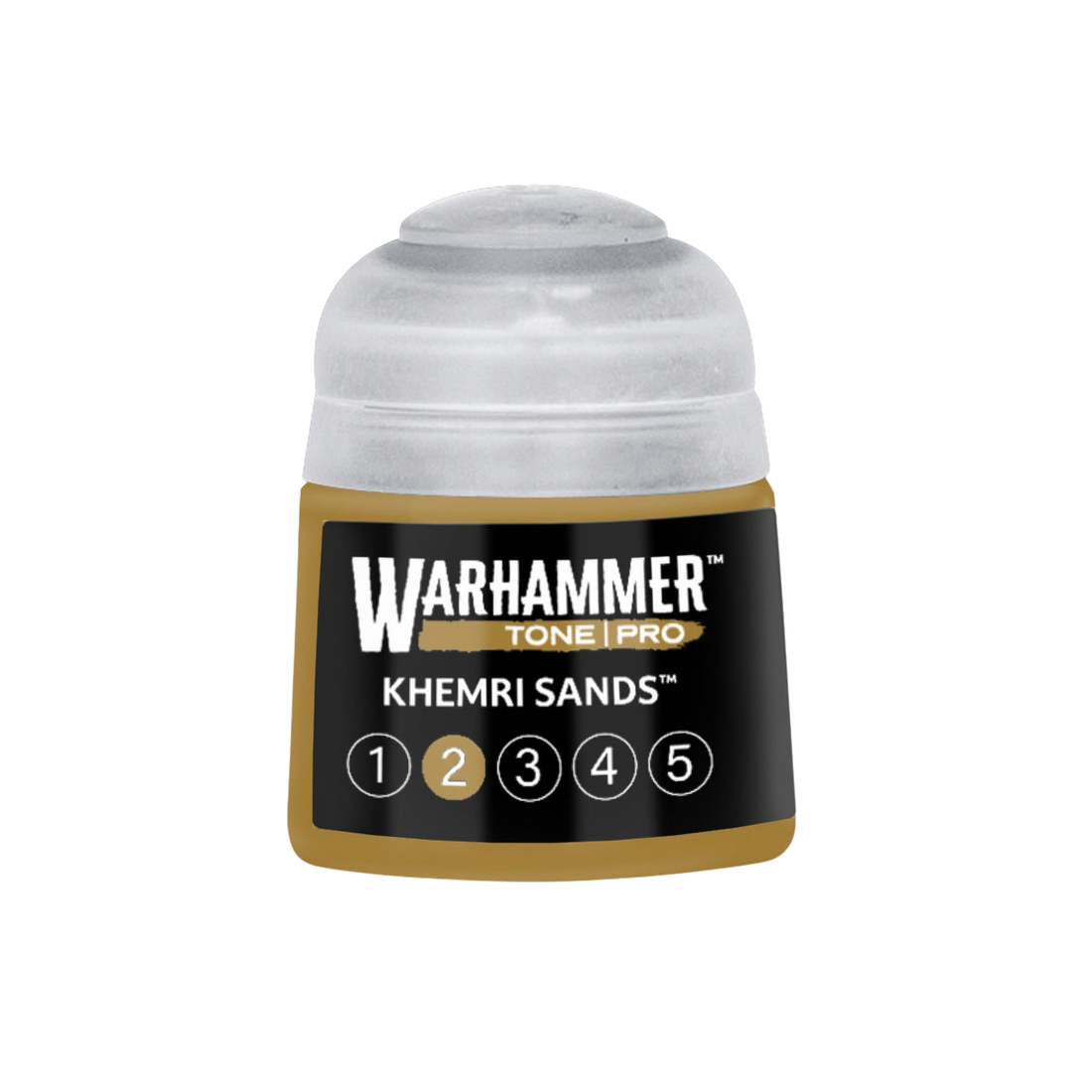 Tinta Warhammer Tone Pro Khemri Sands 2, pote de 12 ml