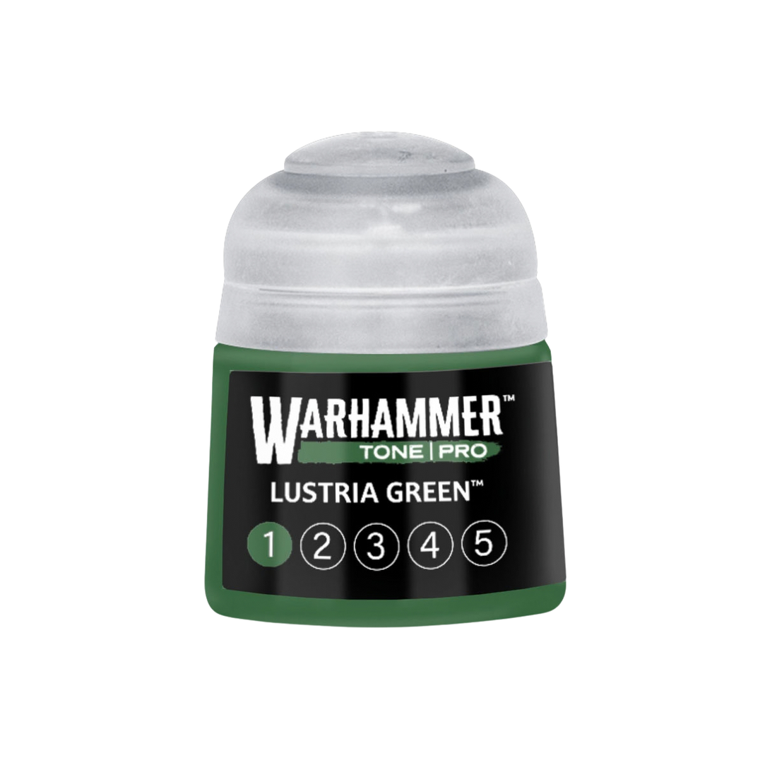 Tinta Warhammer Tone Pro Lustria Green 1, pote de 12 ml