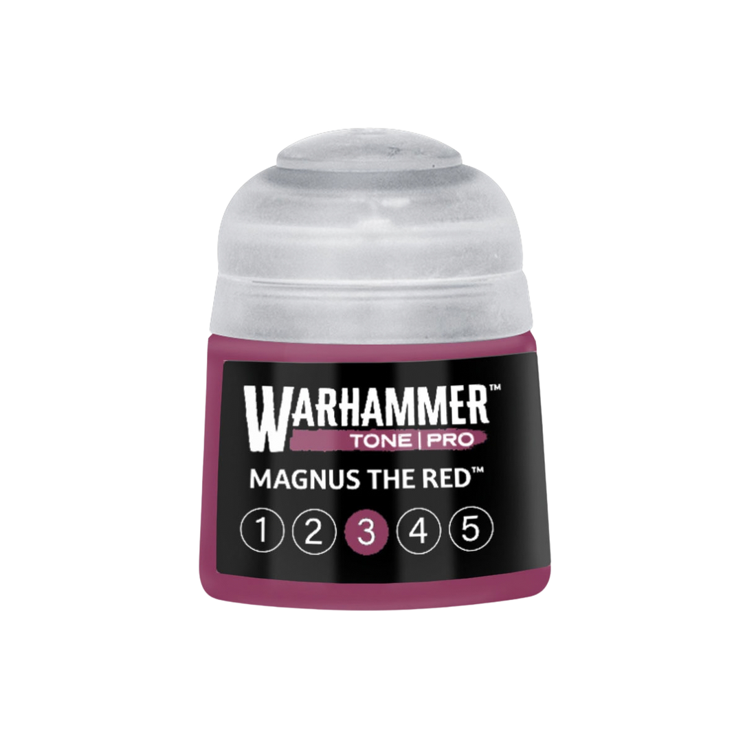 Tinta Warhammer Tone Pro Magnus the Red 3, pote de 12 ml