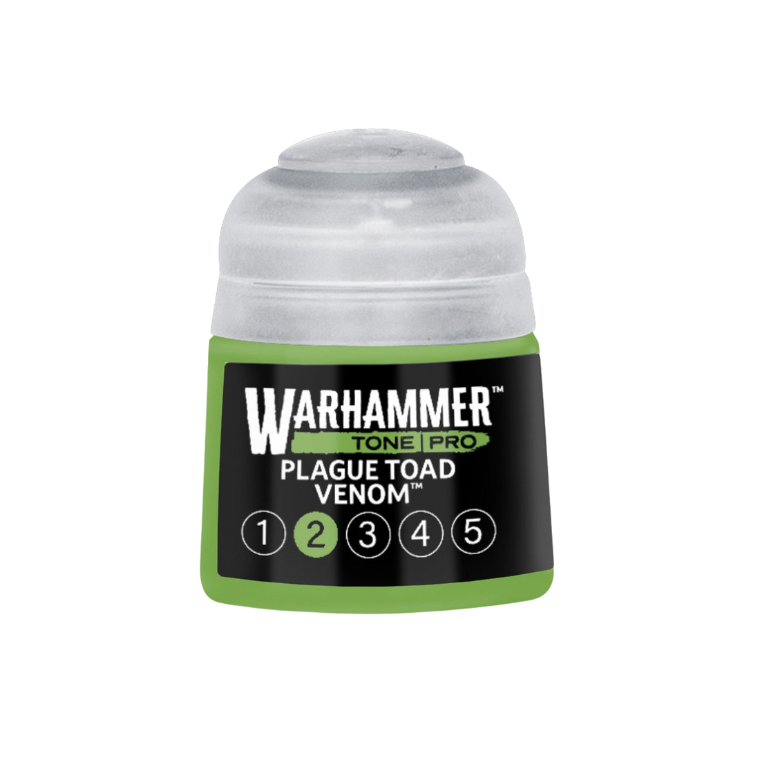 Tinta Warhammer Tone Pro Plague Toad Venom 2, pote de 12 ml