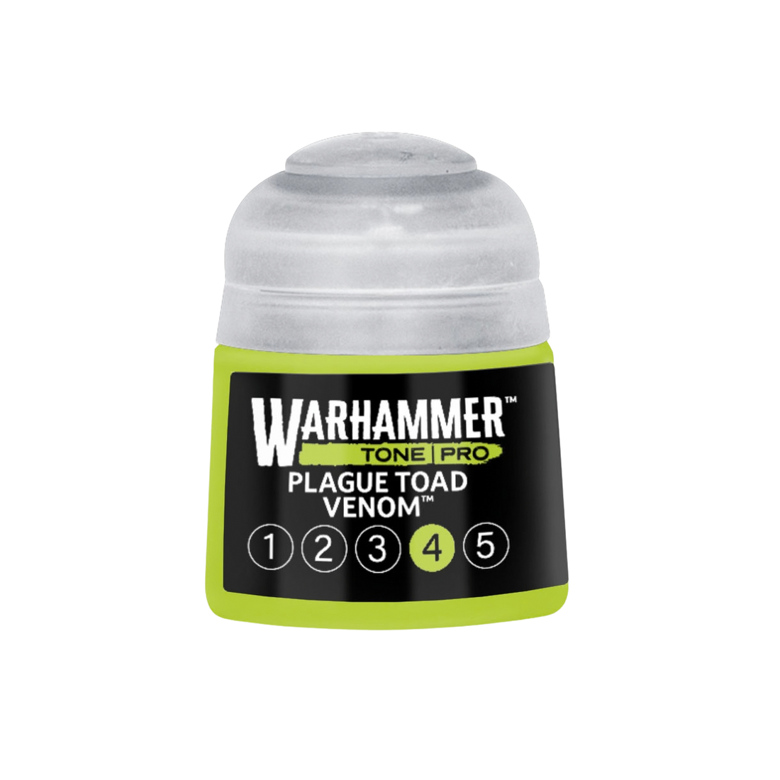 Tinta Warhammer Tone Pro Plague Toad Venom 4, pote de 12 ml