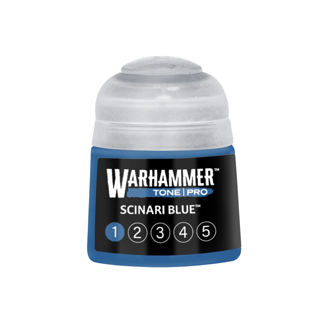 Tinta Warhammer Tone Pro Scinari Blue 1, pote de 12 ml